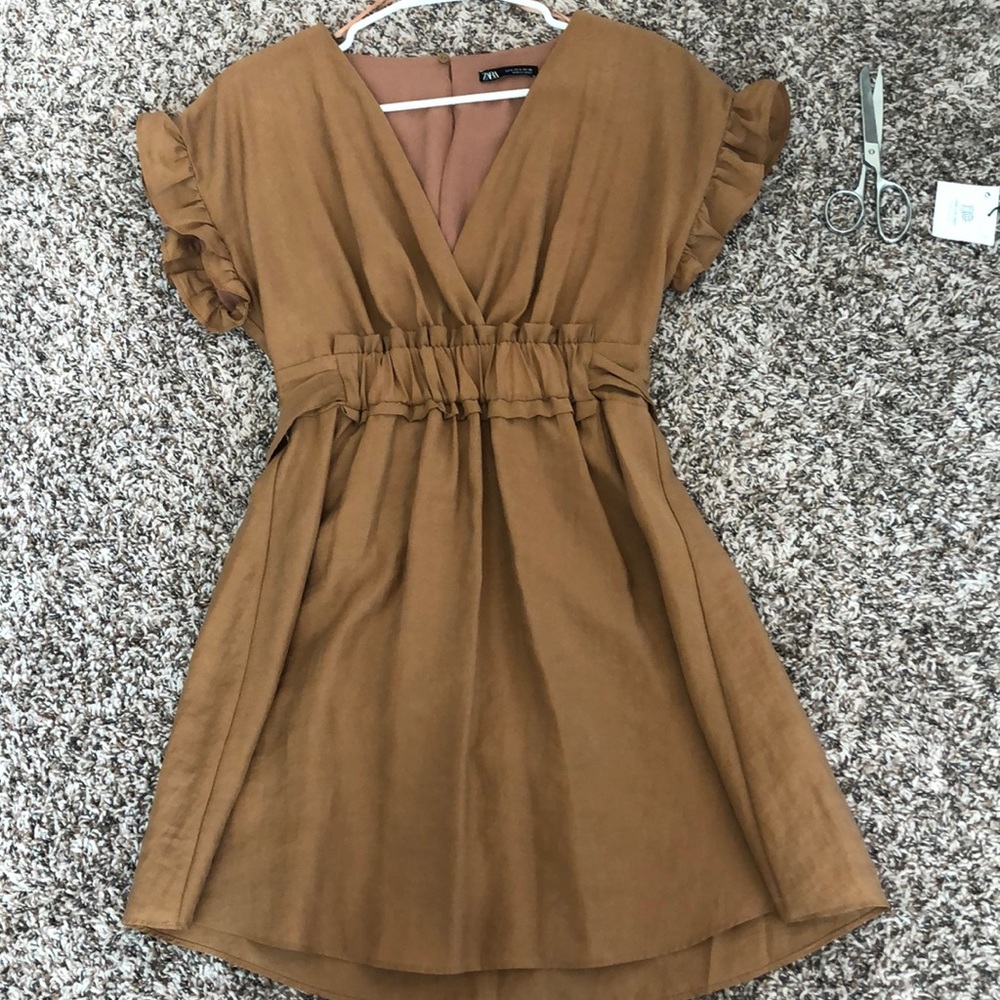 Tan Zara Dress